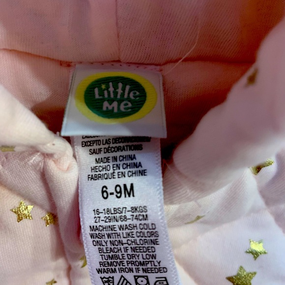 NWT Little Me Girls Hooded Snowsuit - Picture 3 of 6